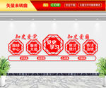 党史学习文化墙