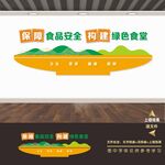 食堂文化墙