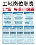 工地项目部人员岗位职责 CDR