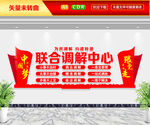 联合调解中心文化墙