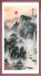玄关山水画