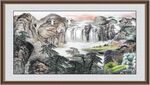 国画山水 