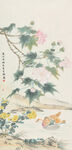 古典花鸟虫鱼水墨中式装饰画