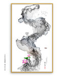玄关水墨画