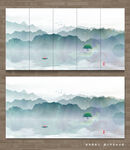 山水画软膜天花