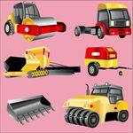 压路机矢量图