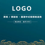 国潮中式精神堡垒广告海报