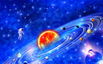 太空宇宙星球宇航员