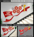 廉政楼梯文化墙