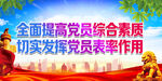 全面提高党员综合素质
