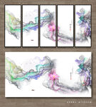 水墨山水画