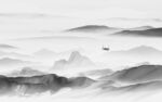 现代 风景意境山水 tif分层