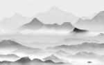 别墅新高端山水画 tif分层