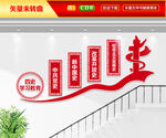四史学习教育文化墙