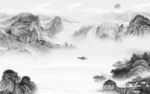 意境最新背景山水 TIF分层