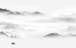 新款意境新山水画 TIF分层