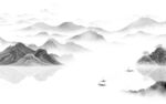  高清新山水画 TIF分层