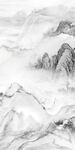 石纹无框玄关山水 tif分层