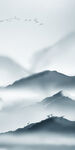 人气 玄关高档山水 TIF分层