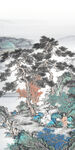 国画 最新玄关背景 TIF分层