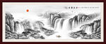 国画山水山水国画山水画