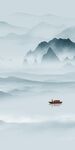 高清 意境玄关山水 TIF分层