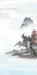 最新 现代山水玄关 TIF分层