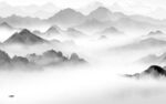 爆款墙画意境山水 TIF分层