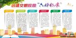 创建文明校园六个标准