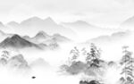 热卖新品背景山水 TIF分层