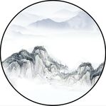 圆形装饰画
