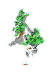 插画山水