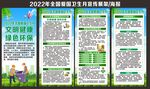爱国卫生月展架