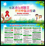 艾滋病知识健康教育宣传栏