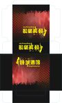 倾城酒馆包装展开图
