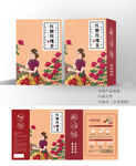 红糖玫瑰包装