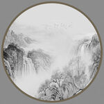 水墨山水画