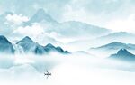 水墨新款人气山水 tif分层