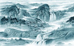 高清山水最新背景 tif分层