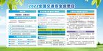 2022年交通安全反思日展板 