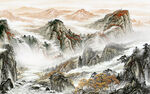 最新 高端山水新画 TIF分层