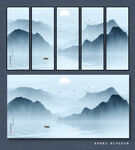 山水画
