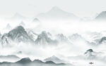 高档 电视高清山水 TIF分层