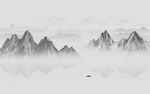水墨山水画