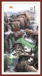 玄关山水画