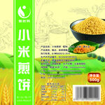小米煎饼标签