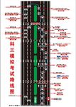 科三模拟考试路线图