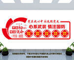 人民武装文化墙