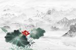 新中式背景墙