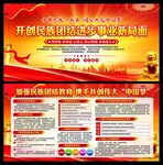 民族团结展板